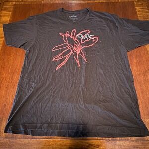 The Cure Band T Shirt 2XL Red Spider Graphic Goth Rock Tee